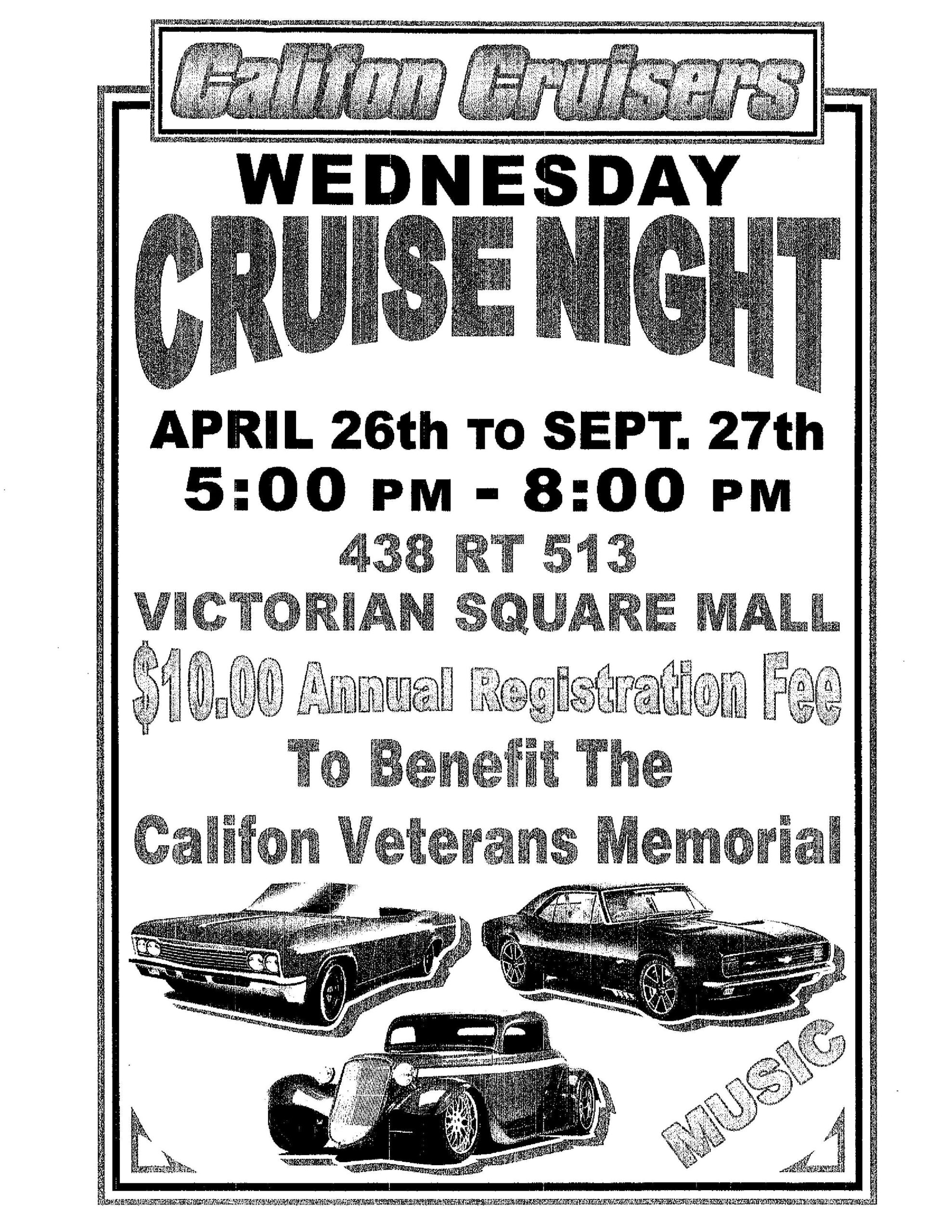 wednesday cruise night near me