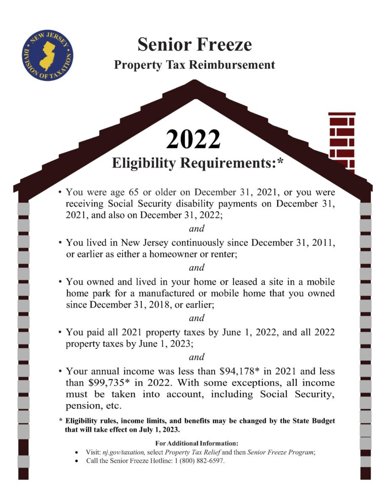 senior-freeze-property-tax-reimbursement-2022-califon-new-jersey